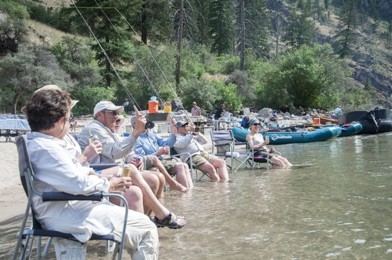 Salmon River Idaho Summer Fly Fishing Solitude River Trips