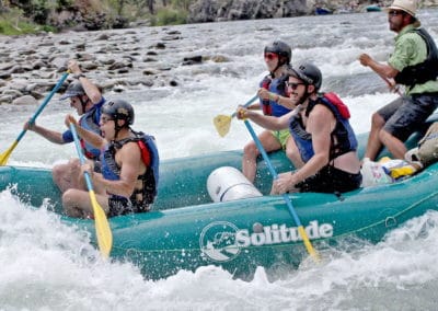 Idaho white water rafting