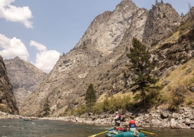 Middle Fork Salmon River Flows, Rafting the Salmon River Idaho