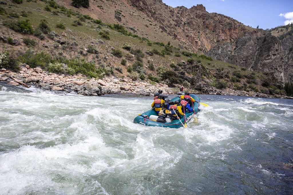 Middle Fork Idaho water flow rate