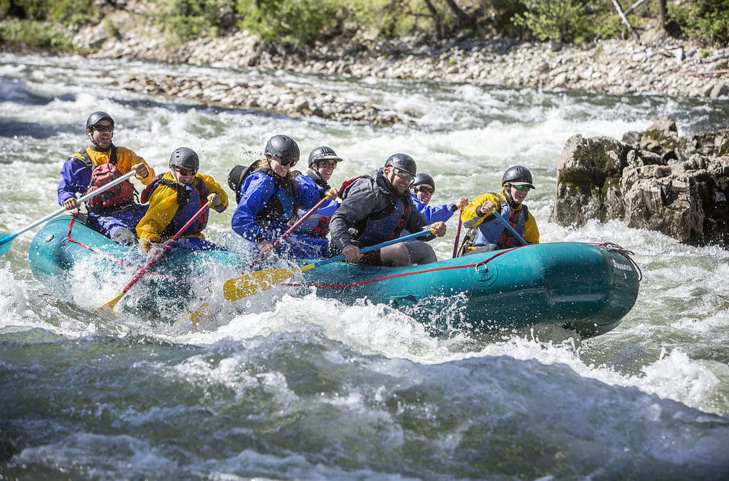 Salmon River rafting