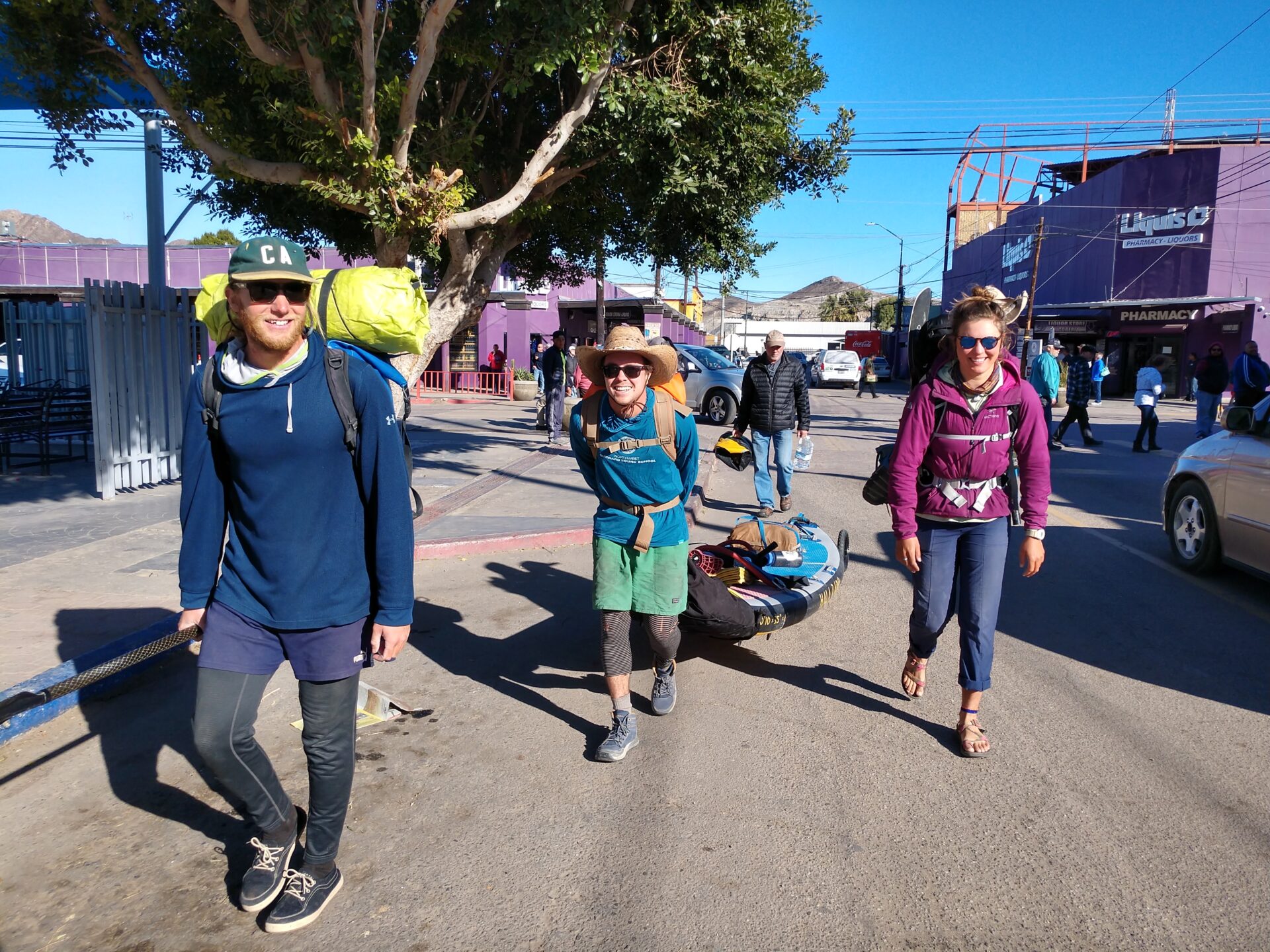 what do river guides do in the winter? go to Mexico