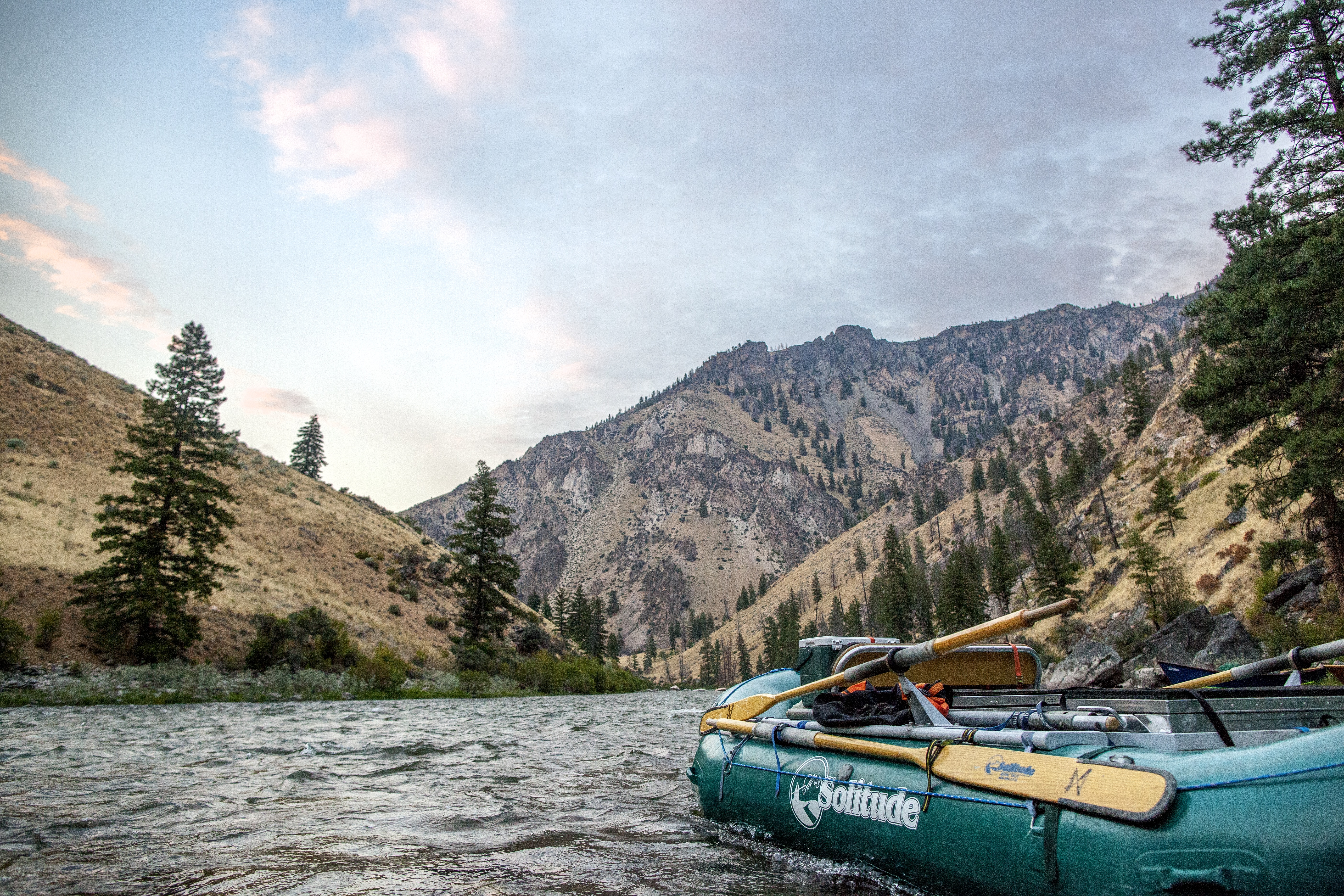 Slow living on the river.