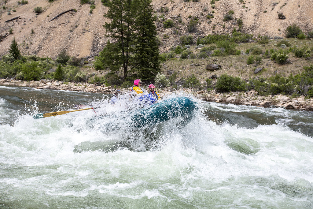 Spring rafting on the Middle Fork of the Salmon River.