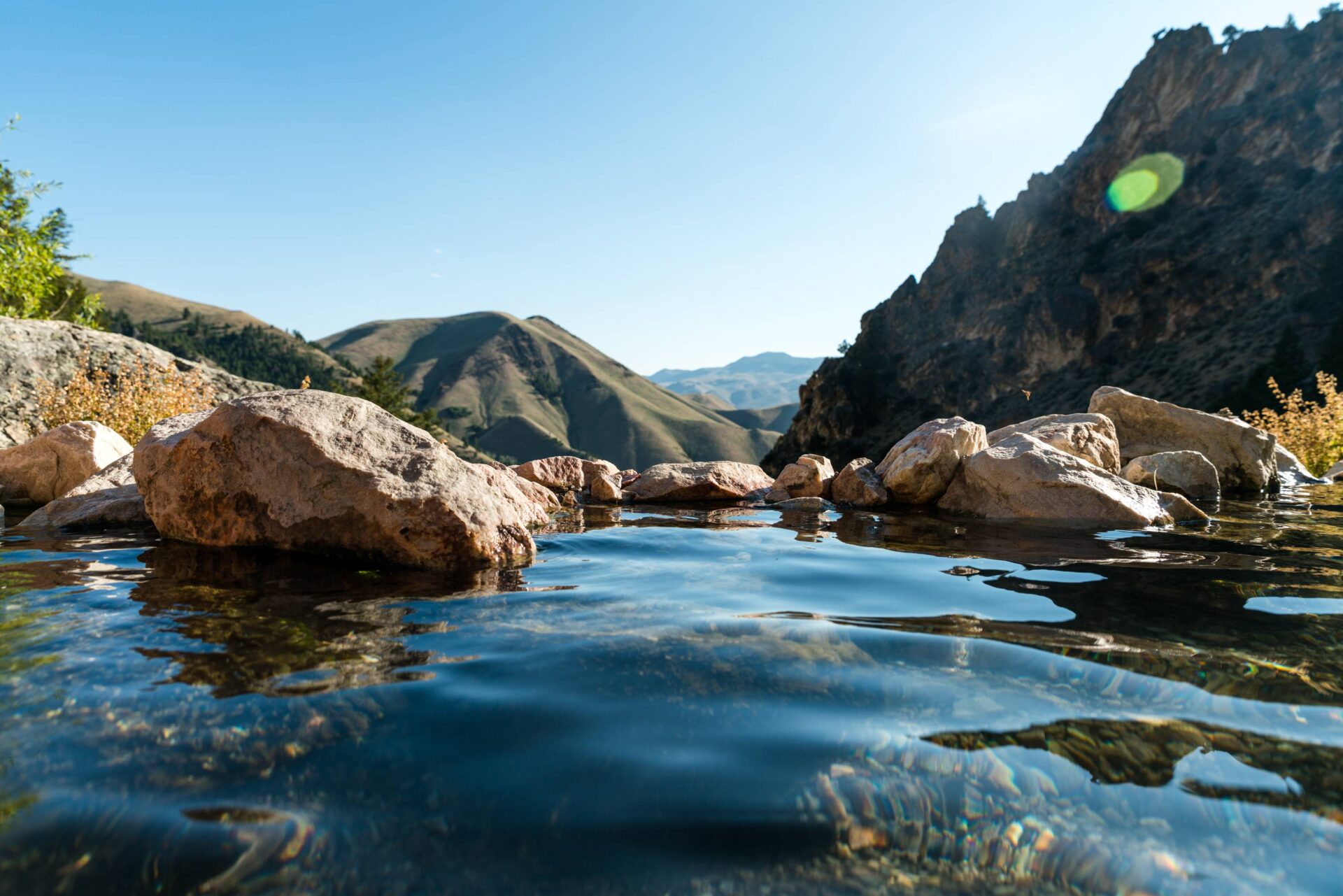 Visiting Goldbug hot springs is one of the most rewarding things to do in Salmon, Idaho. 