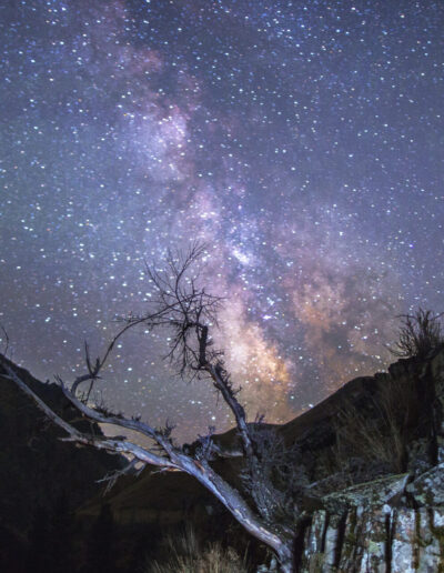 Milky Way over the Middle Fork