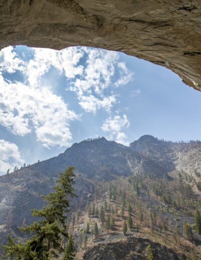 majestic veil cave on the middle fork