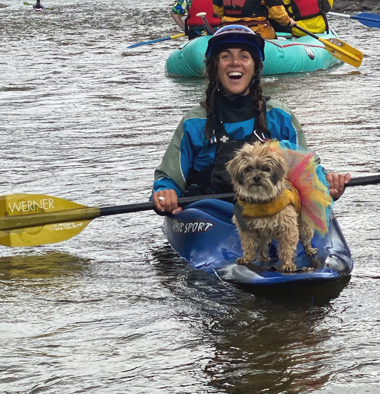 what do river guides do in the winter? kayak