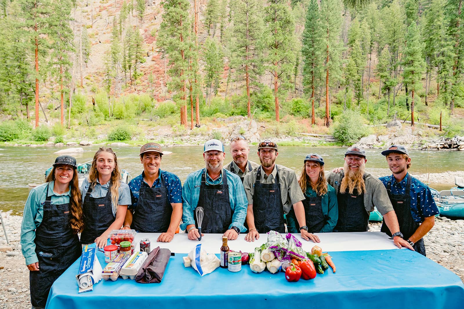 Middle Fork Salmon River guides at Solitude River Trips 